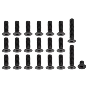 Team Associated Rc10cc 8/32 Screw Set Black