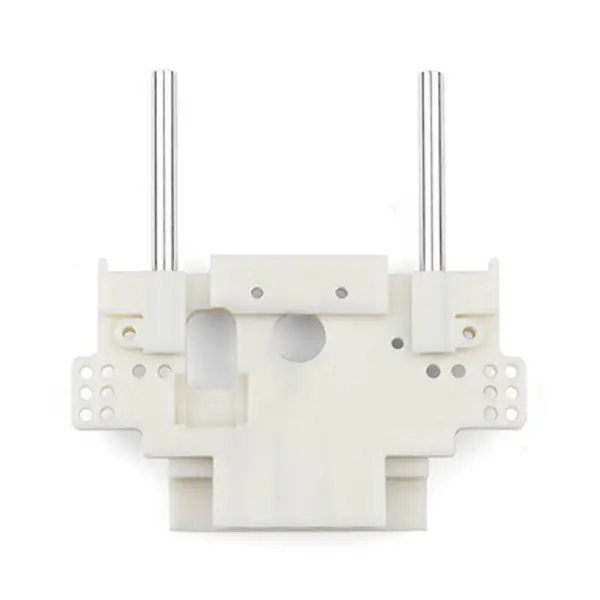 Team Associated Rc10 4wd Rear Bulkhead With Wing Tubes