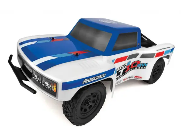 Team Associated Pro2 Lt10sw Short Course Truck RTR Blue/White