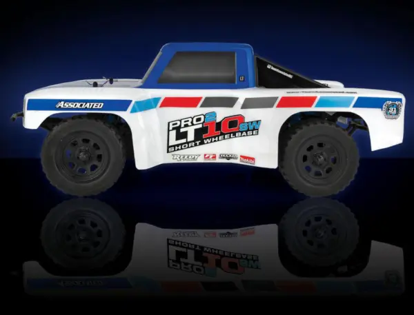 Team Associated Pro2 Lt10sw Short Course Truck RTR Blue/White