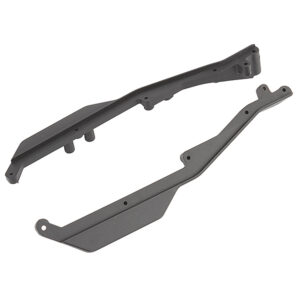 Team Associated t6.2 Ft Side Rails Carbon Fibre