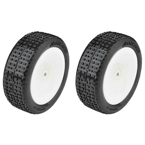 Associated Rb10 RTR Front Wheels & Tyres Mounted