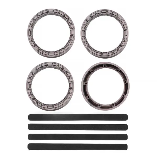 Team Associated Dc10 Ft Adj. Wheel Rim, Bronze (4)