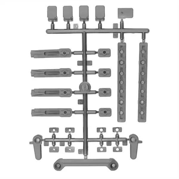 Team Associated Dc10 Battery Mount Set, Grey