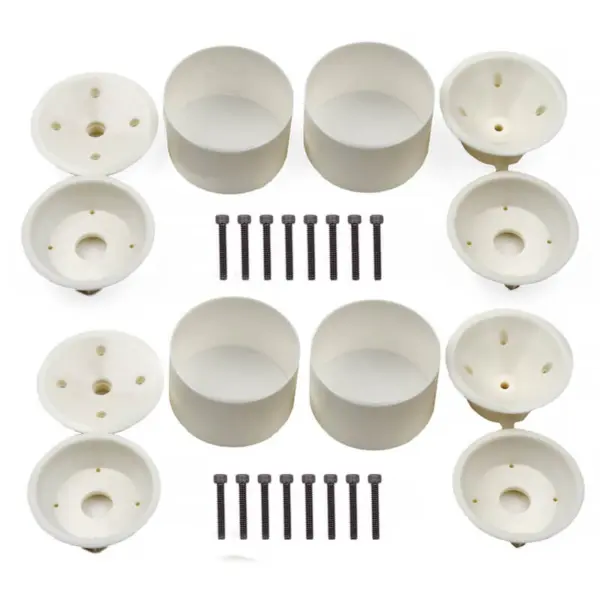 Team Associated Rc10gt Front & Rear 3-Piece Wheel Set (Wide)