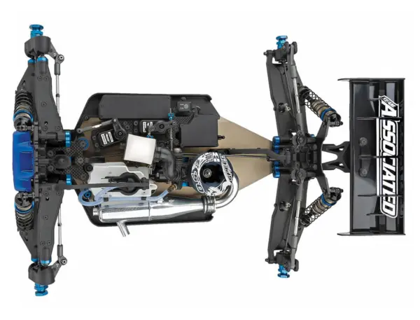 Team Associated Rc8t4 Team Kit 1/8 Nitro Truggy + Gear Upgrade