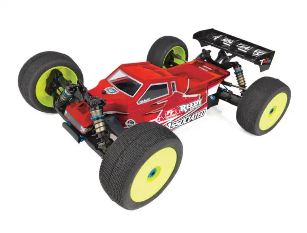 Team Associated Rc8t4e Team Kit 1/8 Electric Truggy + Gear Upgrade