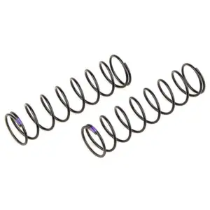 Team Associated Rear Springs V2 Purple 5.1lb/in L86 9.0t 1.6d