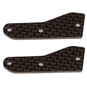 Team Associated Rc8b4 Ft Front Upper Susp. Arm Inserts Carbon