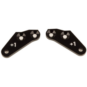 Team Associated rc8b4.1/e Steering Block Arms +1, Alum.