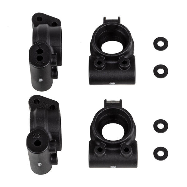 Team Associated rc8b4.1/e Rear Hubs, Medium