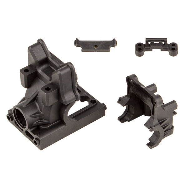Team Associated rc8b4.1/e Ft Rear Gearbox, Carbon