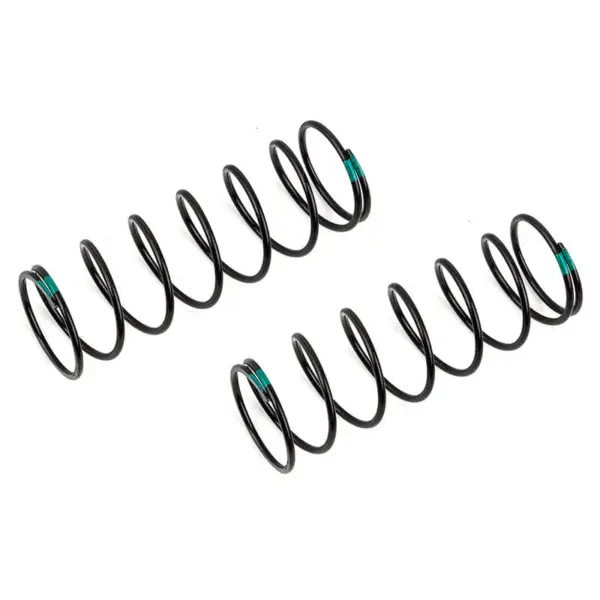 Team Associated 16mm Front Springs Green 4.85lb/in L68 8.0t 1.5d