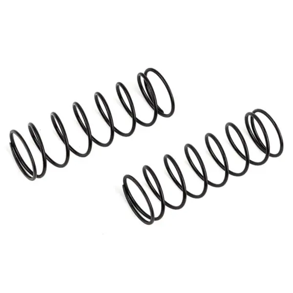 Team Associated 16mm Front Springs Black 4.65lb/in L68 8.25t 1.5d