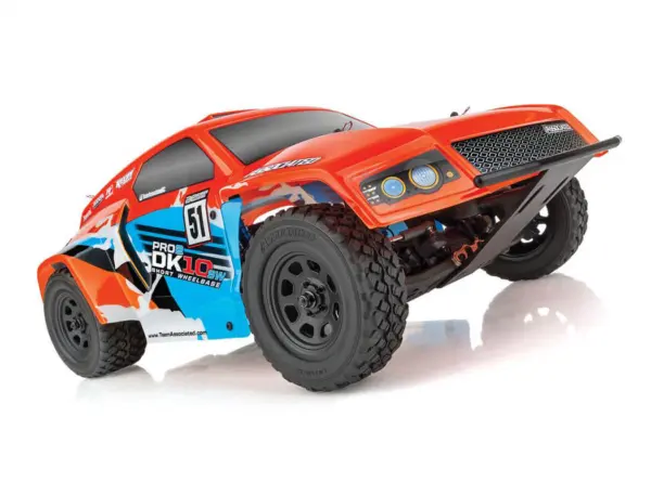 Team Associated Pro2 Dk10sw Dakar 1/10 Buggy RTR Oran/Blue