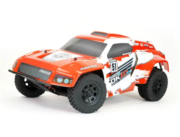 Team Associated Pro2 Dk10sw Dakar 1/10 Buggy RTR Red/White
