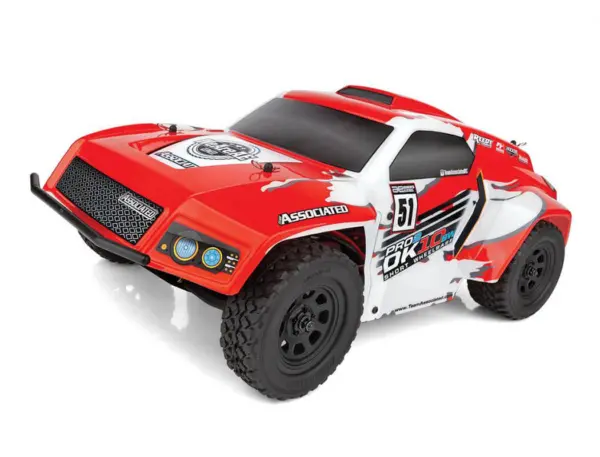 Team Associated Pro2 Dk10sw Dakar 1/10 Buggy RTR Red/White