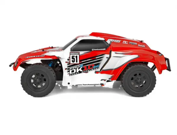 Team Associated Pro2 Dk10sw Dakar 1/10 Buggy RTR Red/White