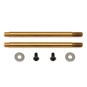 Associated 3x27.5 Shock Shaft V2 Tin for As91577/91578 Body
