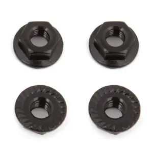 Associated M4 Serrated Nuts