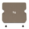Associated b6/b6.1 Aluminum Chassis Weight, 9g - Image 2