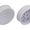 Associated Buggy Wheel 2wd Slim Front 2.2 12mm Hex White - Image 2