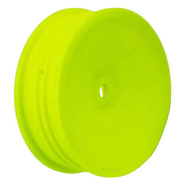 Associated Buggy Wheel 2wd Slim Front 2.2 12mm Hex Yellow