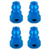 Team Associated Shock Bushings 12mm Blue Aluminum (4) - Image 2