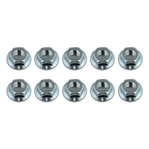 Team Associated Nuts M4 Serrated Wheel Nuts