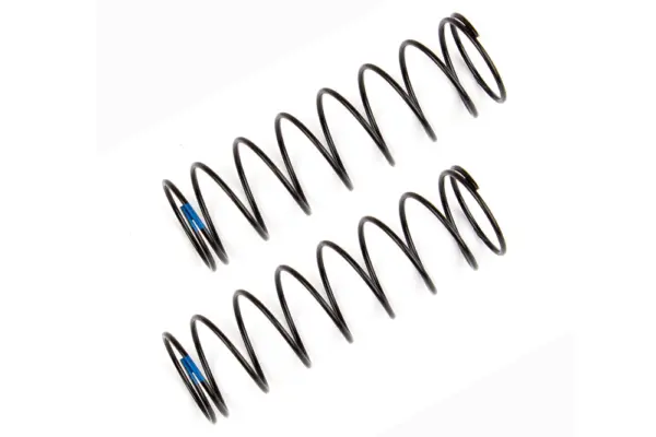 Team Associated Rear Shock Springs Blue 2.20 Lb/in L61mm