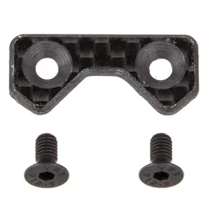 Team Associated Ft One Piece Front Carbon Wing Button (B6)