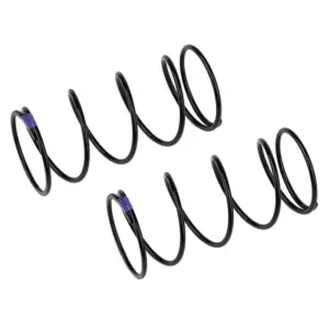 Team Associated 13mm Front Shock Springs Purple 4.6lb/in, L44, 5.75t, 1.2d