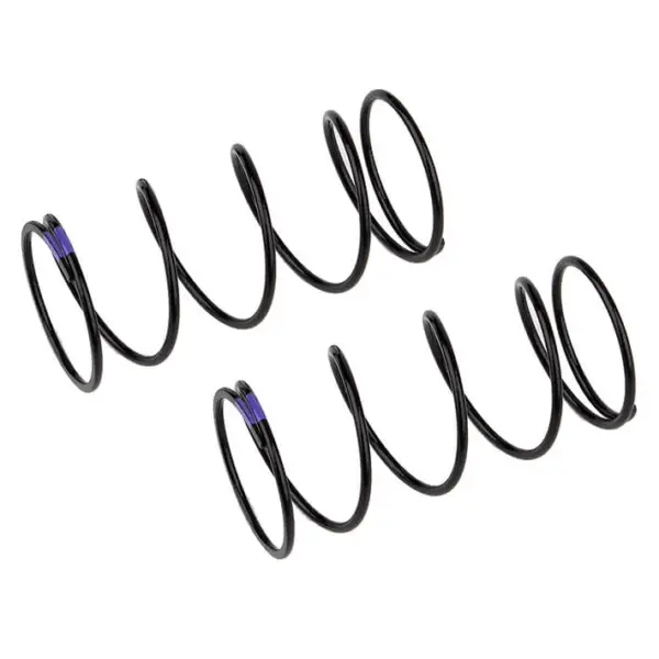Team Associated 13mm Front Shock Springs Purple 4.6lb/in, L44, 5.75t, 1.2d