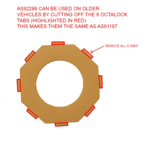 Team Associated Ft Octalock LCF Slipper Pad 19mm