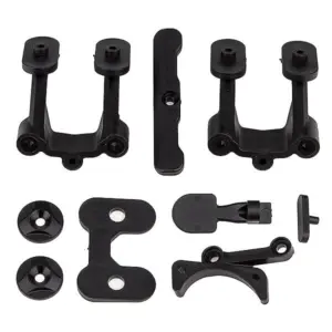 Team Associated rc10b74.2 Rear Body Mount/Wing Mounts/Bumper