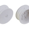Team Associated 12mm Hex 2.2" 4wd Front White Wheels B74 +1.5mm - Image 2