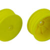Team Associated 12mm Hex 2.2" 4wd Front Yellow Wheels B74 +1.5mm - Image 2