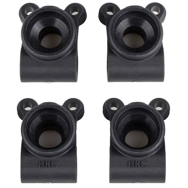 Team Associated Rc10b7 Ft Rear Hubs, Carbon