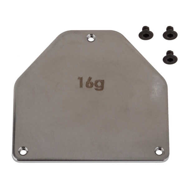 Team Associated Rc10b7 Ft Steel Servo Weight Plate 16g