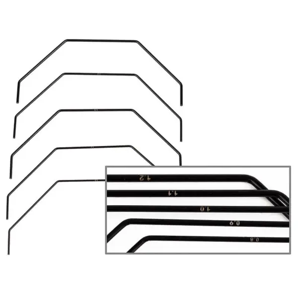 Team Associated Rc10b7 Rear Anti Roll Bar Set