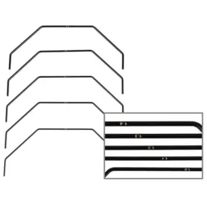 Team Associated Rc10b7 Front Anti Roll Bar Set