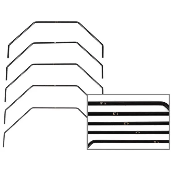 Team Associated Rc10b7 Front Anti Roll Bar Set