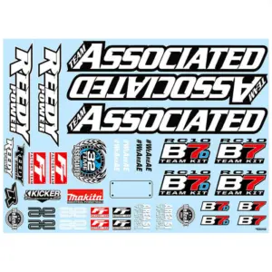 Team Associated Rc10b7 Decal Sheet