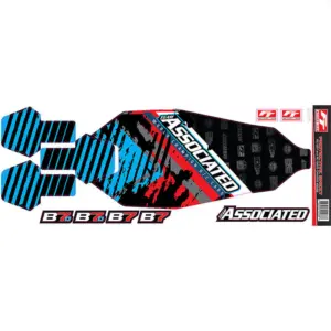 Team Associated Rc10b7 Chassis Protective Sheet