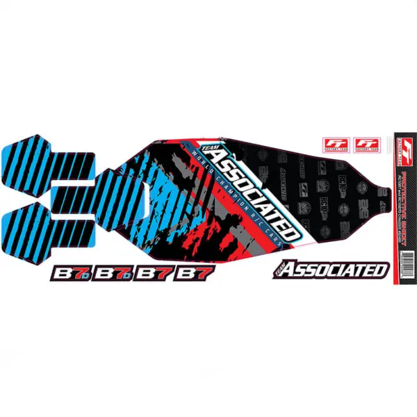 Team Associated Rc10b7 Chassis Protective Sheet