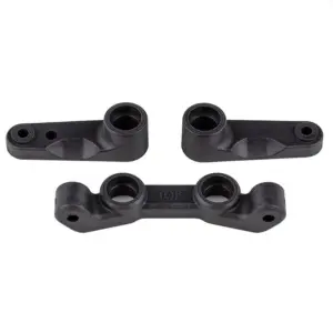 Team Associated Rc10b7 Ft Steering Bellcrank/Rack Carbon