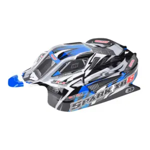 Team Corally Polycarbonate Body Spark Xb6 Blue Cut Decal Sheet