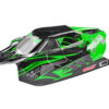 Corally Polycarbonate Body Asuga XLR Painted Green Cut 1 Pc - Image 2