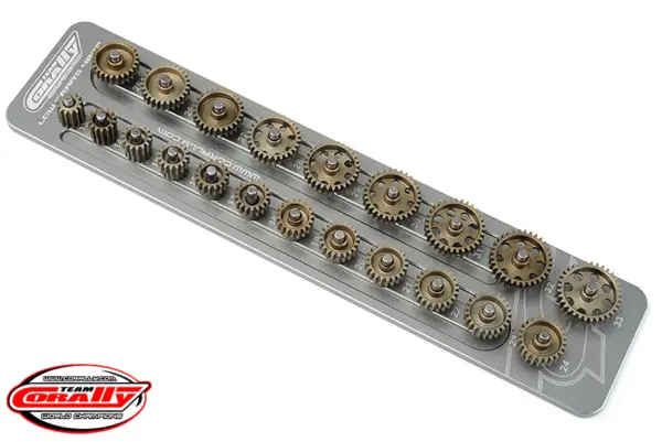 Corally Pinion Caddy 48dp 21 Pinions 3.17MM