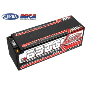 Corally Voltax 120c Lipo Battery 6500mah 14.8v Stick 4s 5mm Bullit